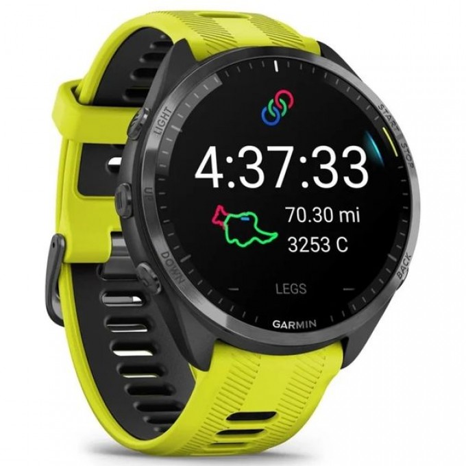 Часы GARMIN FORERUNNER 965 Желтый-черный 010-02809-82 Часы GARMIN FORERUNNER 965 Желтый-черный 010-02809-82