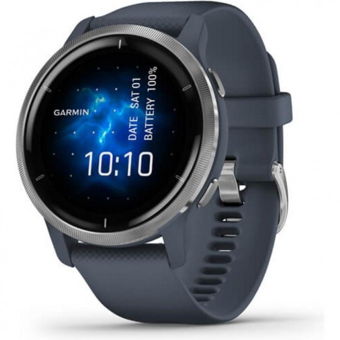 Часы GARMIN VENU BLACK WITH SLATE HARDWARE 010-02173-04 Часы GARMIN VENU BLACK WITH SLATE HARDWARE 010-02173-04