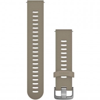 Ремешок GARMIN QUICK RELEASE BAND 20MM SANDSTONE/STAINLESS FR645
