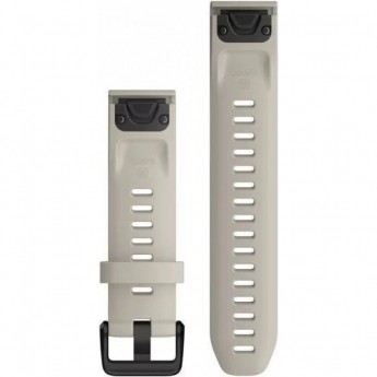 Ремешок сменный для GARMIN FENIX 6S 20MM LIGHT SAND SILICONE