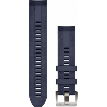 Ремешок сменный GARMIN QUICKFIT 22 NAVY BLUE SILICONE STRAP MARQ ATHLET