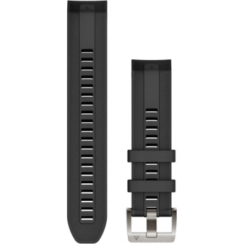 Ремешок сменный GARMIN QUICKFIT 22MM BLACK SILICONE