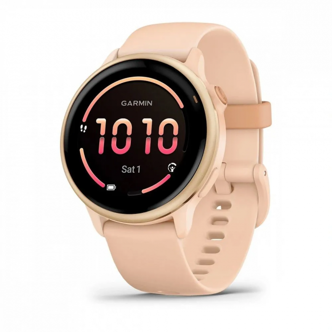 Смарт-часы GARMIN VIVOACTIVE 6 METALLIC PINK DAWN WITH PINK DAWN BAND 010-02985-43 Смарт-часы GARMIN VIVOACTIVE 6 METALLIC PINK DAWN WITH PINK DAWN BAND 010-02985-43